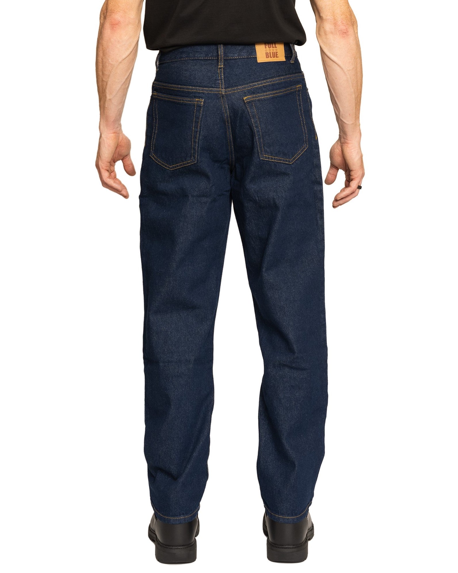 Full Blue Relaxed Fit Jeans