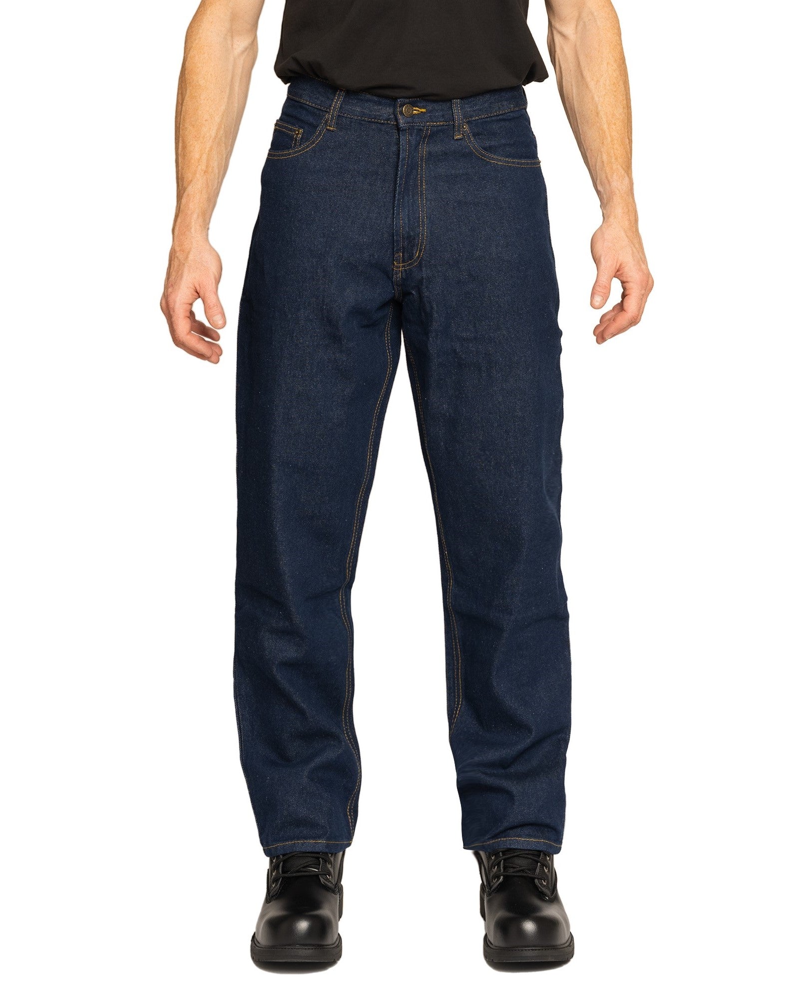 Full Blue Relaxed Fit Jeans