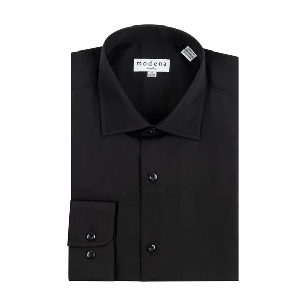 Modena Long Sleeve Button-Up Classic Colors