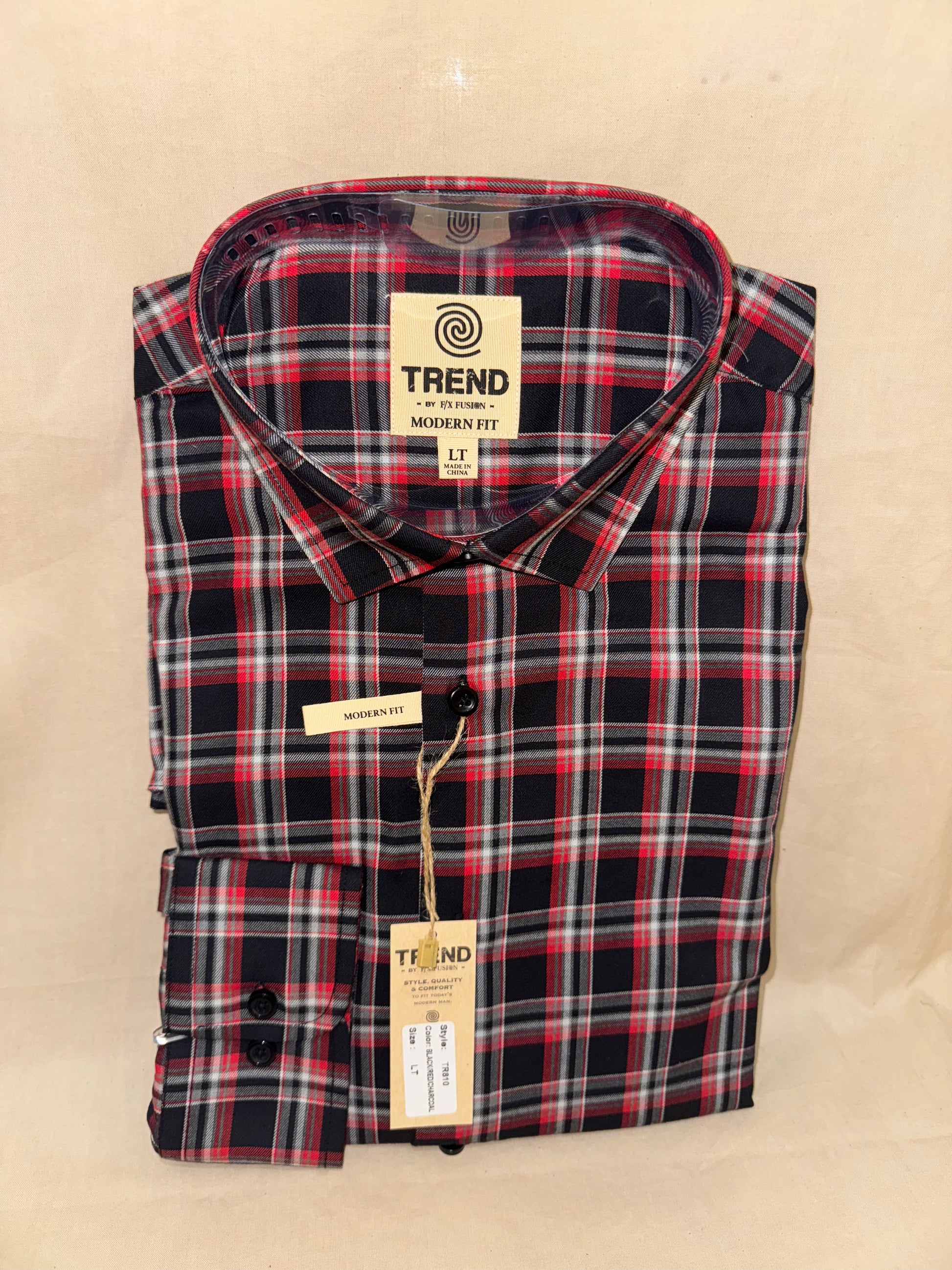 Trend by F/X Fusion Modern Fit Long Sleeve Shirt