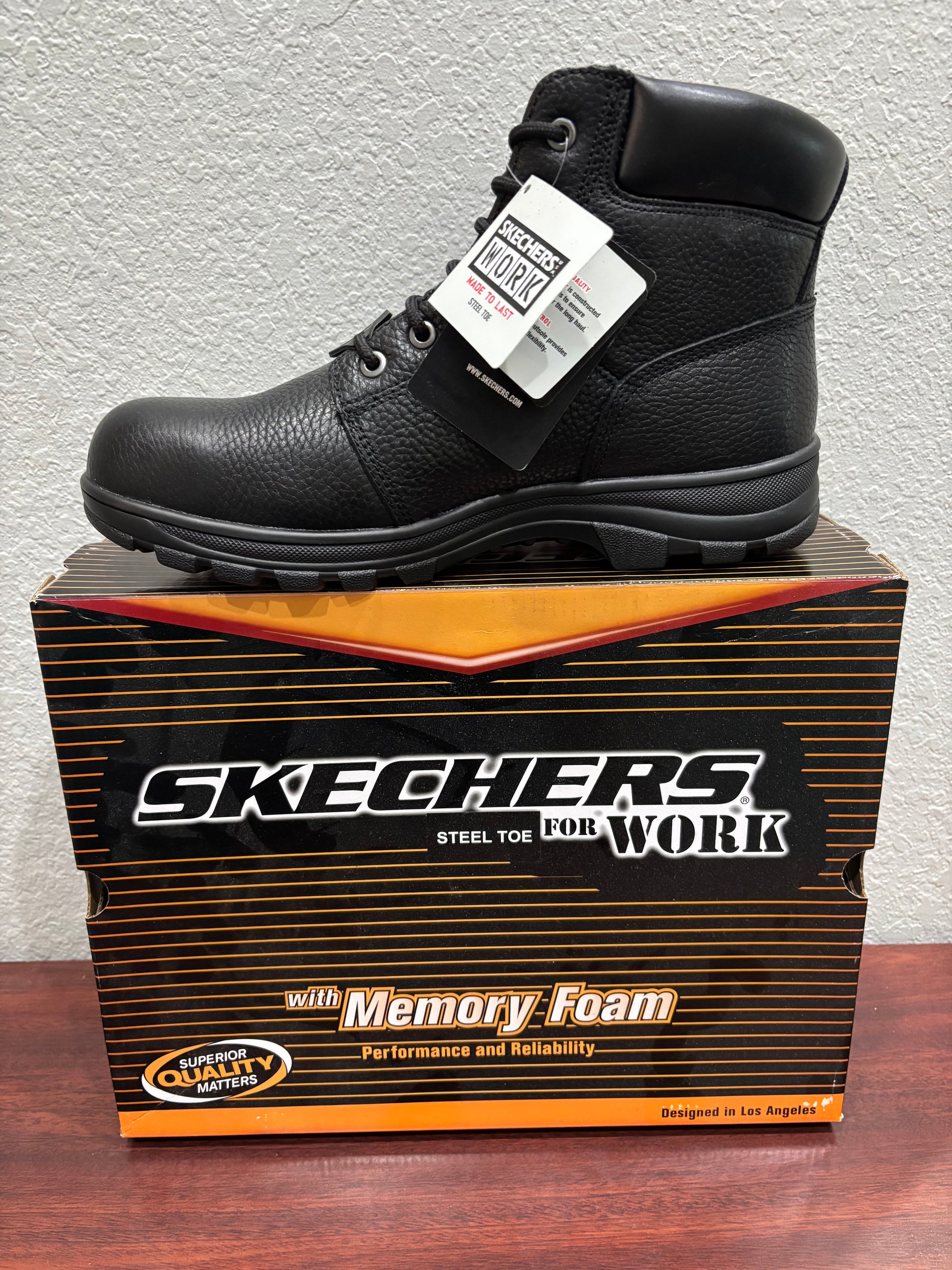 Skechers for Work Workshire Steel Toe Boots