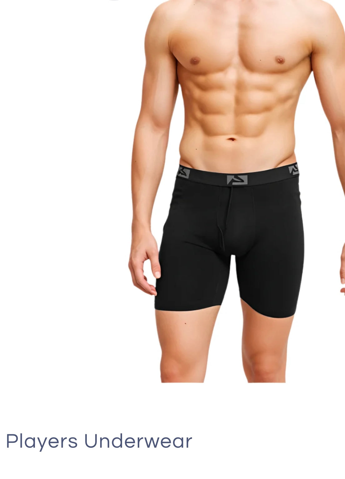 Players 100% Cotton Mid-Length Brief