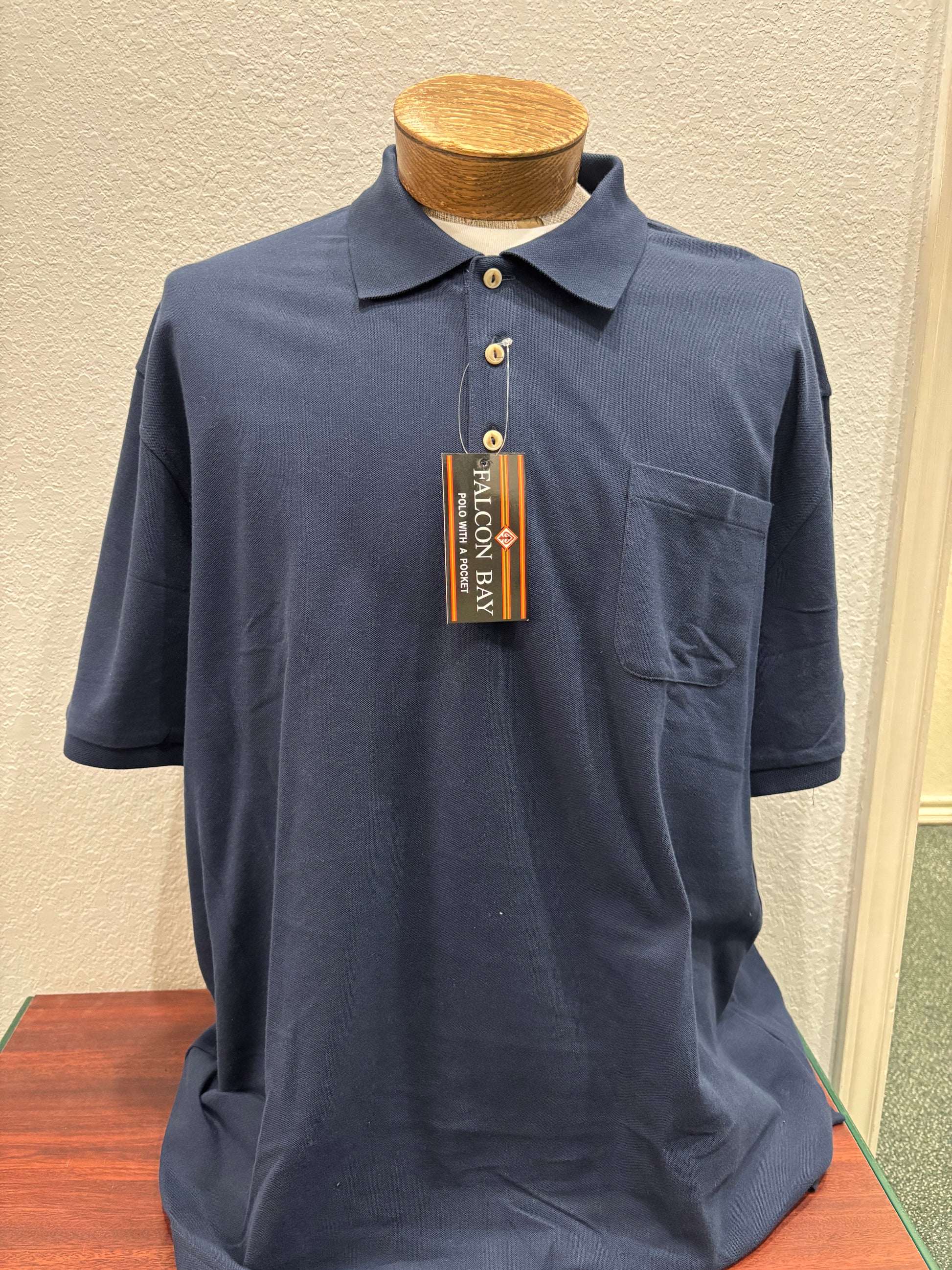 Falcon Bay Moisture Wicking Pocket Polos