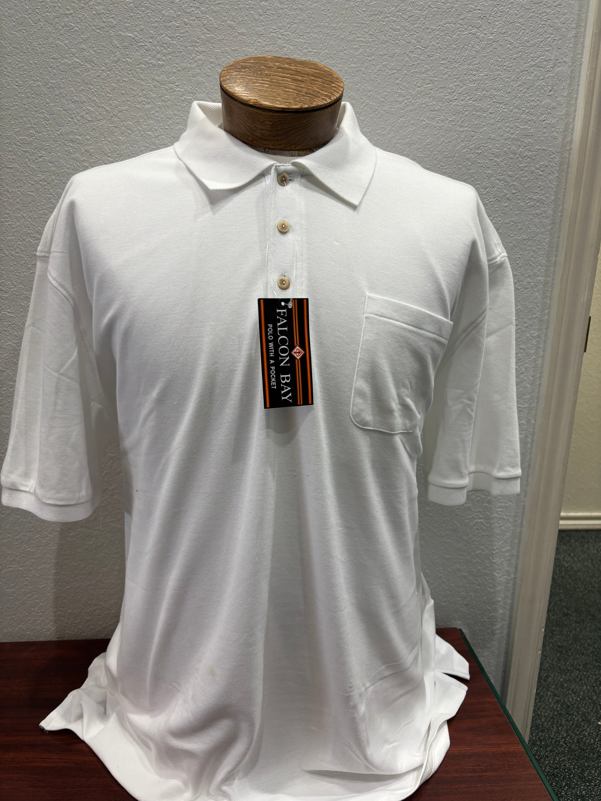 Falcon Bay Moisture Wicking Pocket Polos
