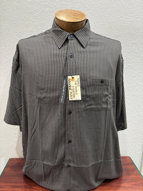After Dark Short Sleeve Button-Up Shirts