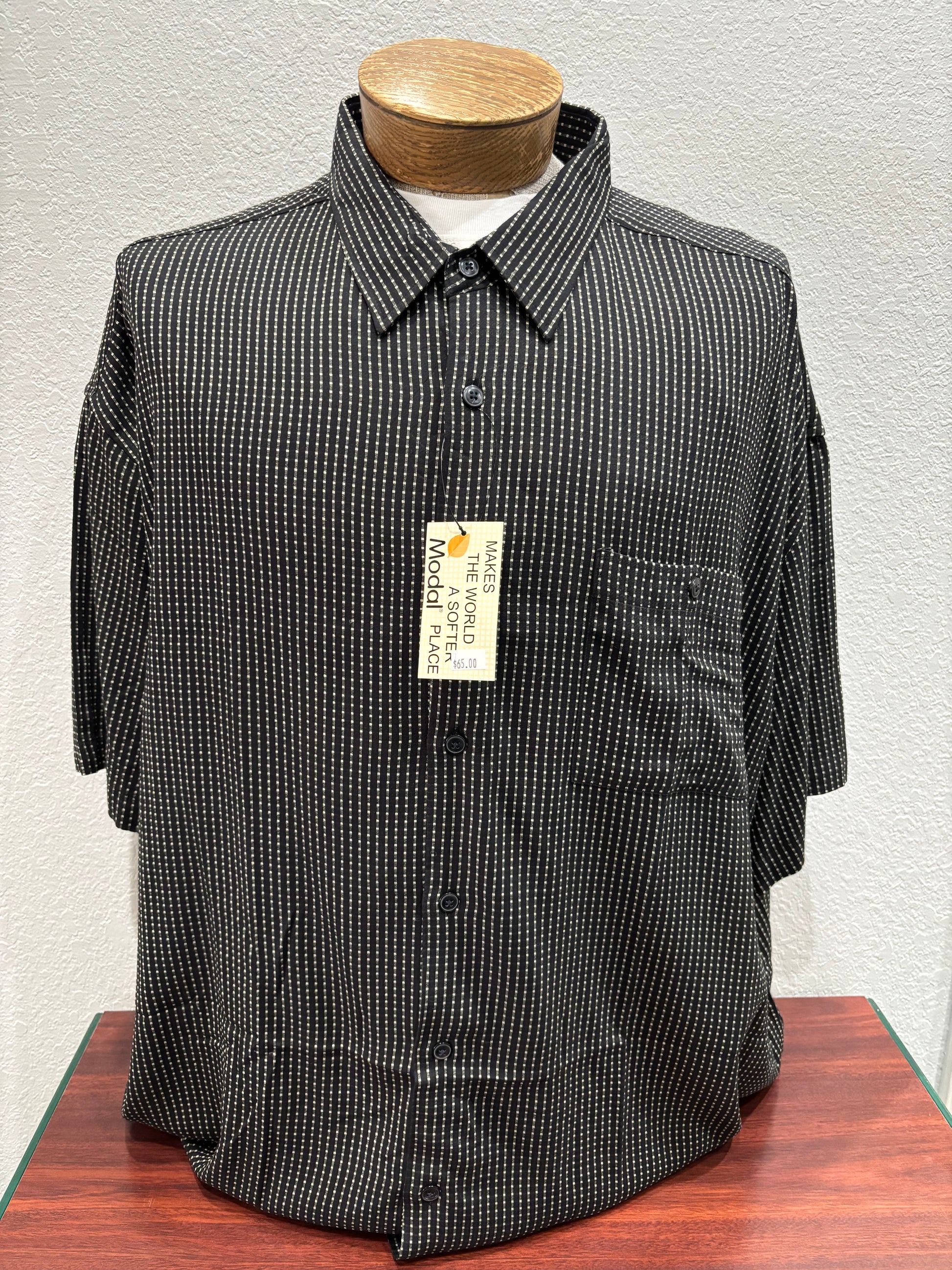 After Dark Short Sleeve Button-Up Shirts