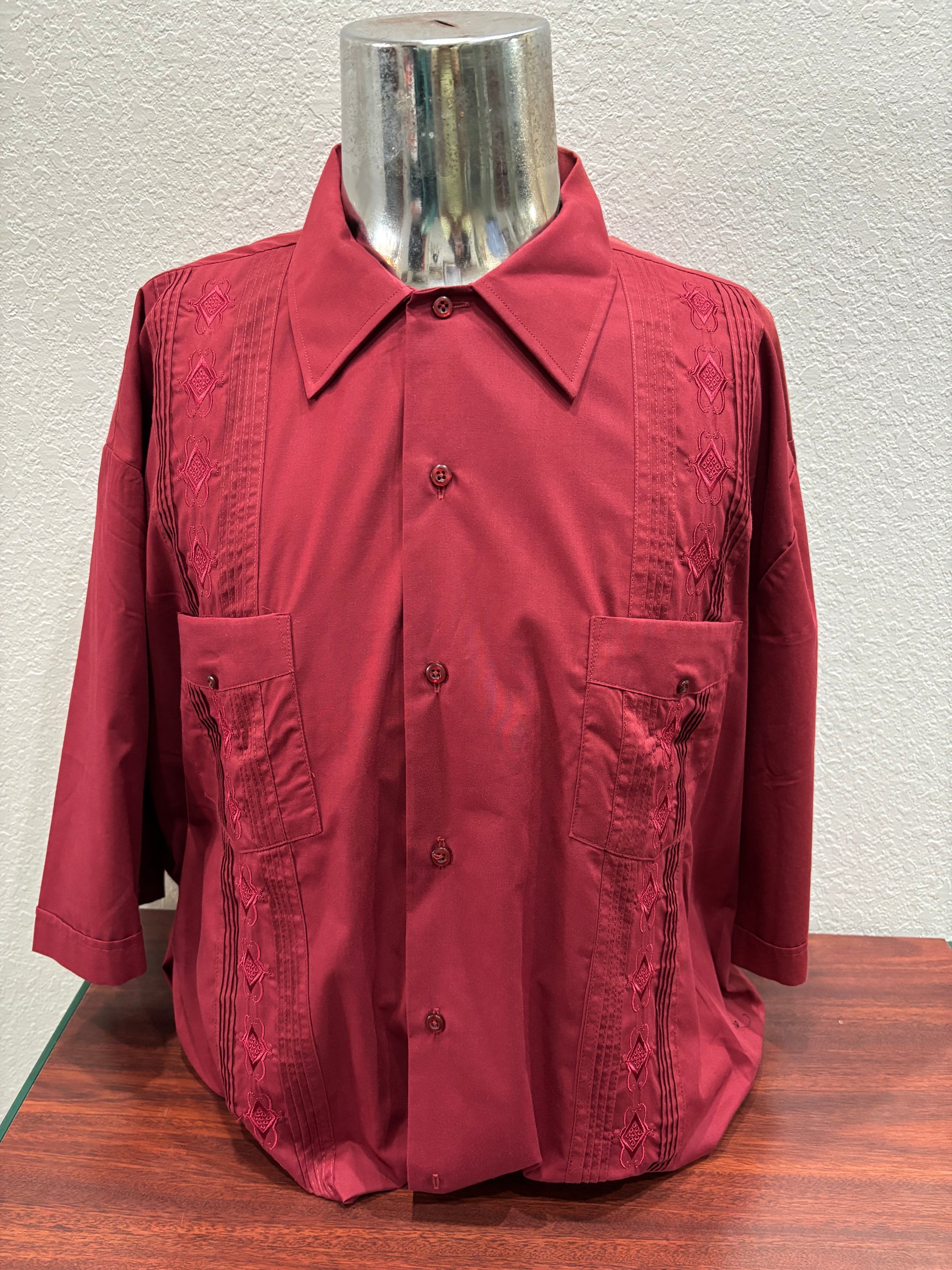Short Sleeve Guayabera shirt