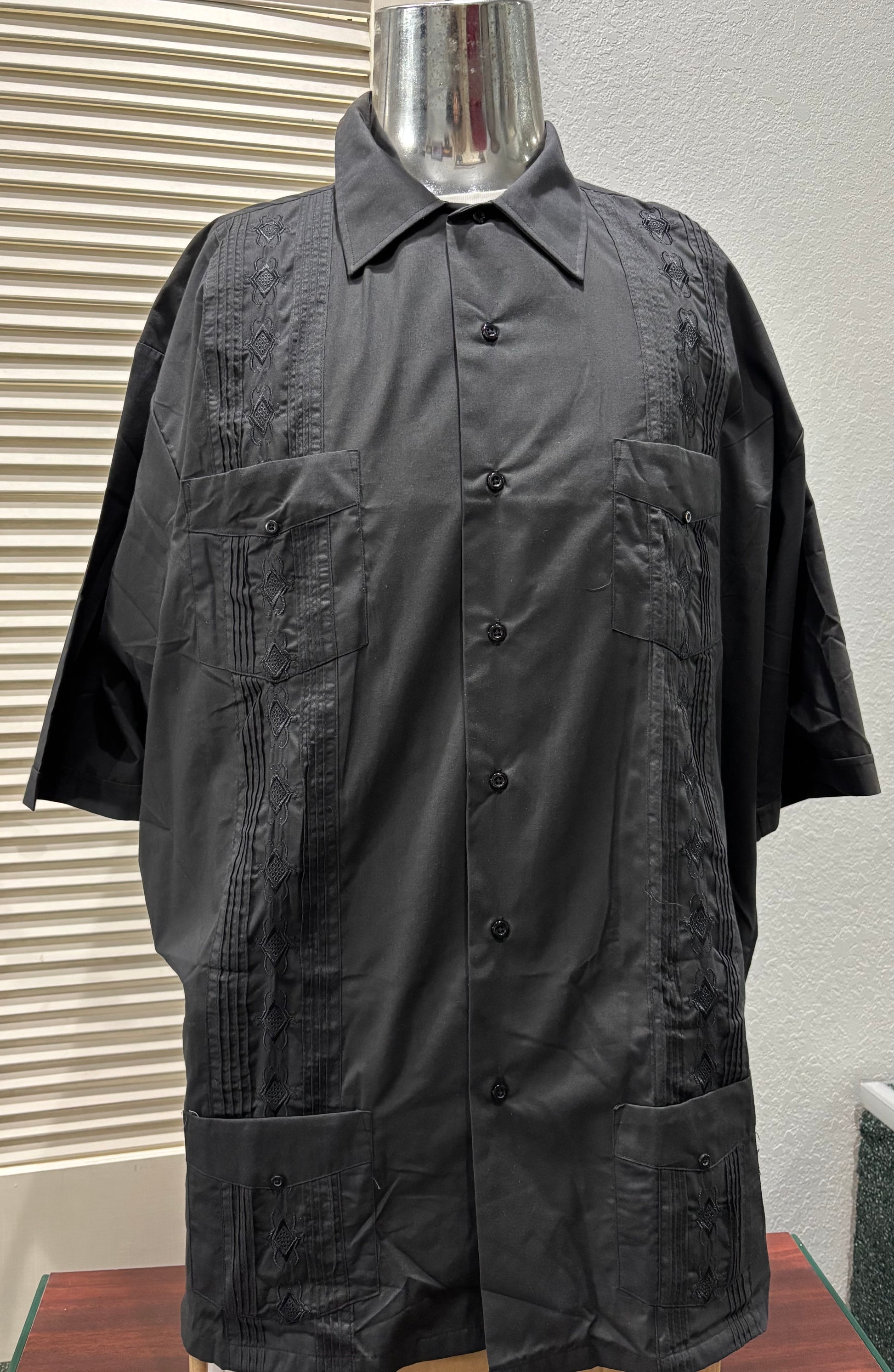 Short Sleeve Guayabera shirt
