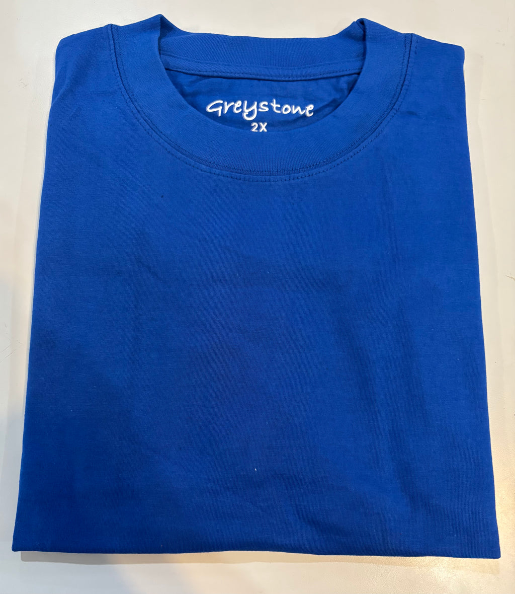 Greystone short sleeve no pocket crew neck t-shirt