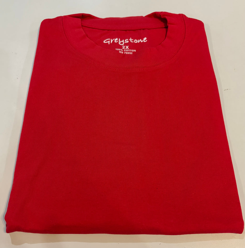 Greystone short sleeve no pocket crew neck t-shirt