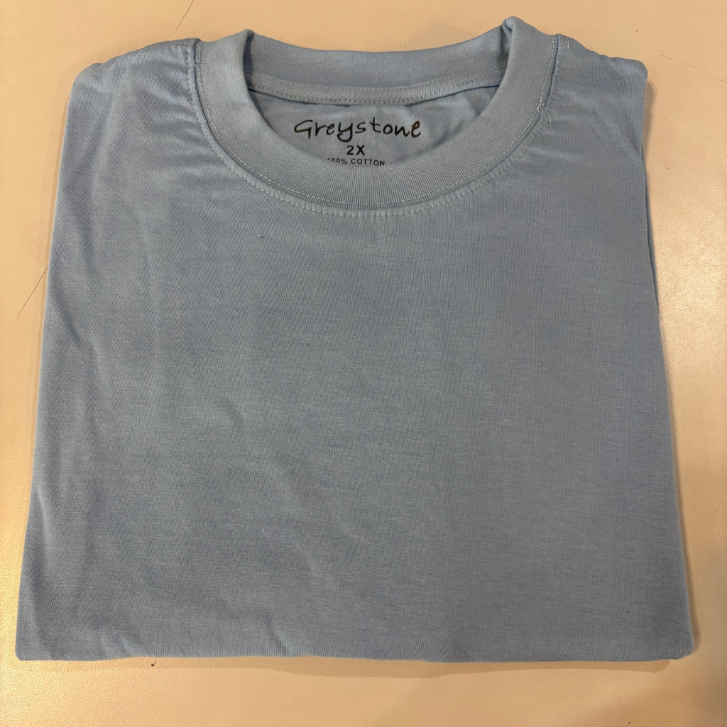 Greystone short sleeve no pocket crew neck t-shirt