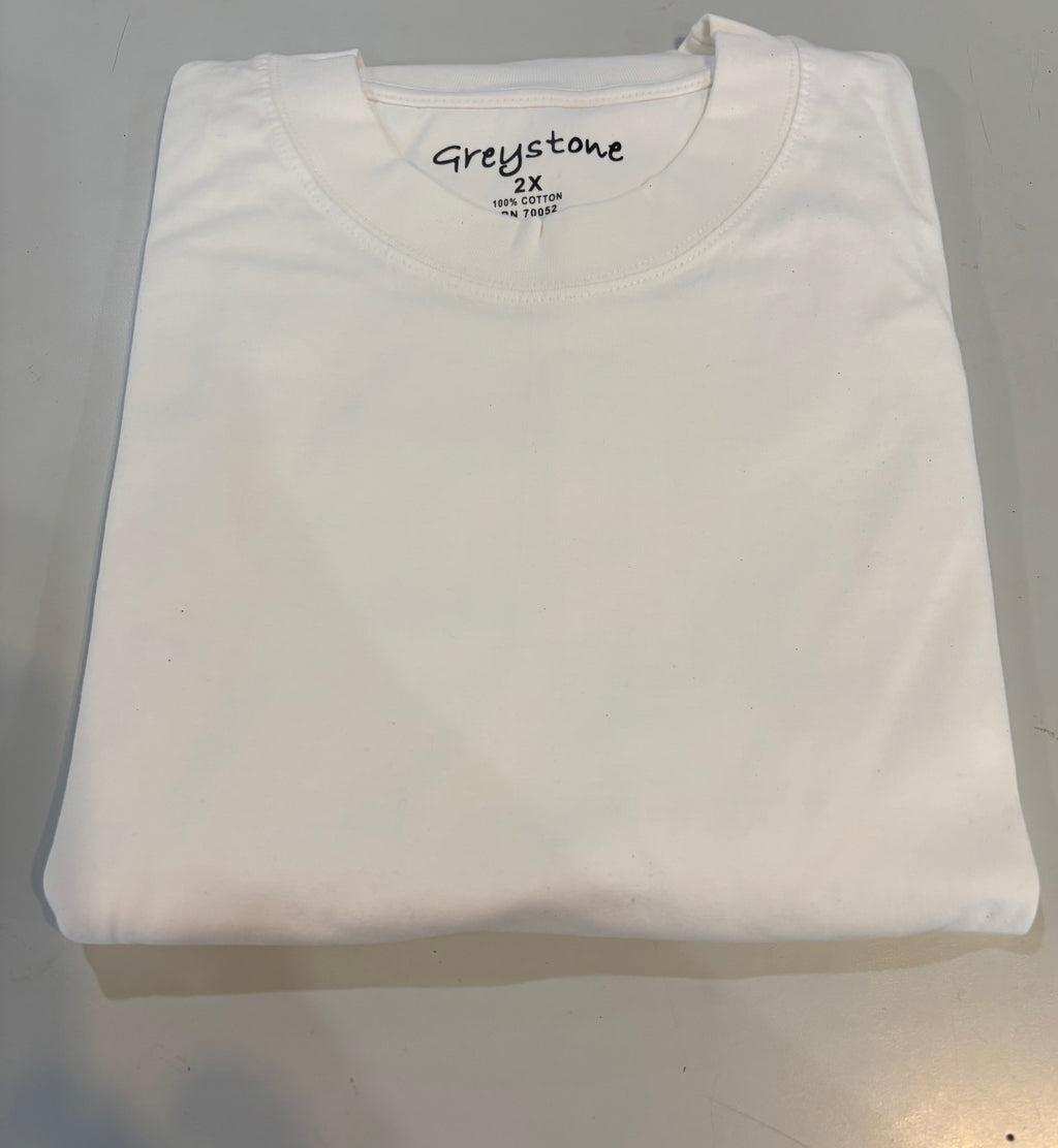 Greystone short sleeve no pocket crew neck t-shirt