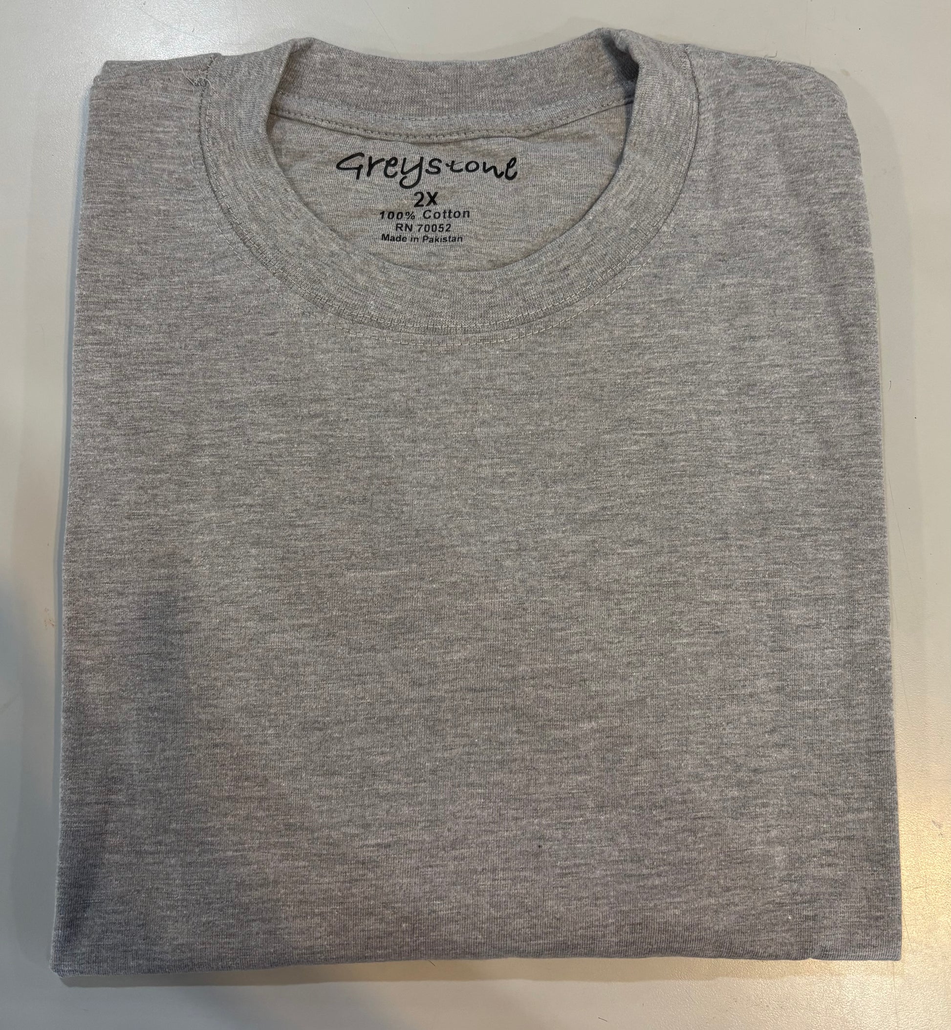 Greystone short sleeve no pocket crew neck t-shirt
