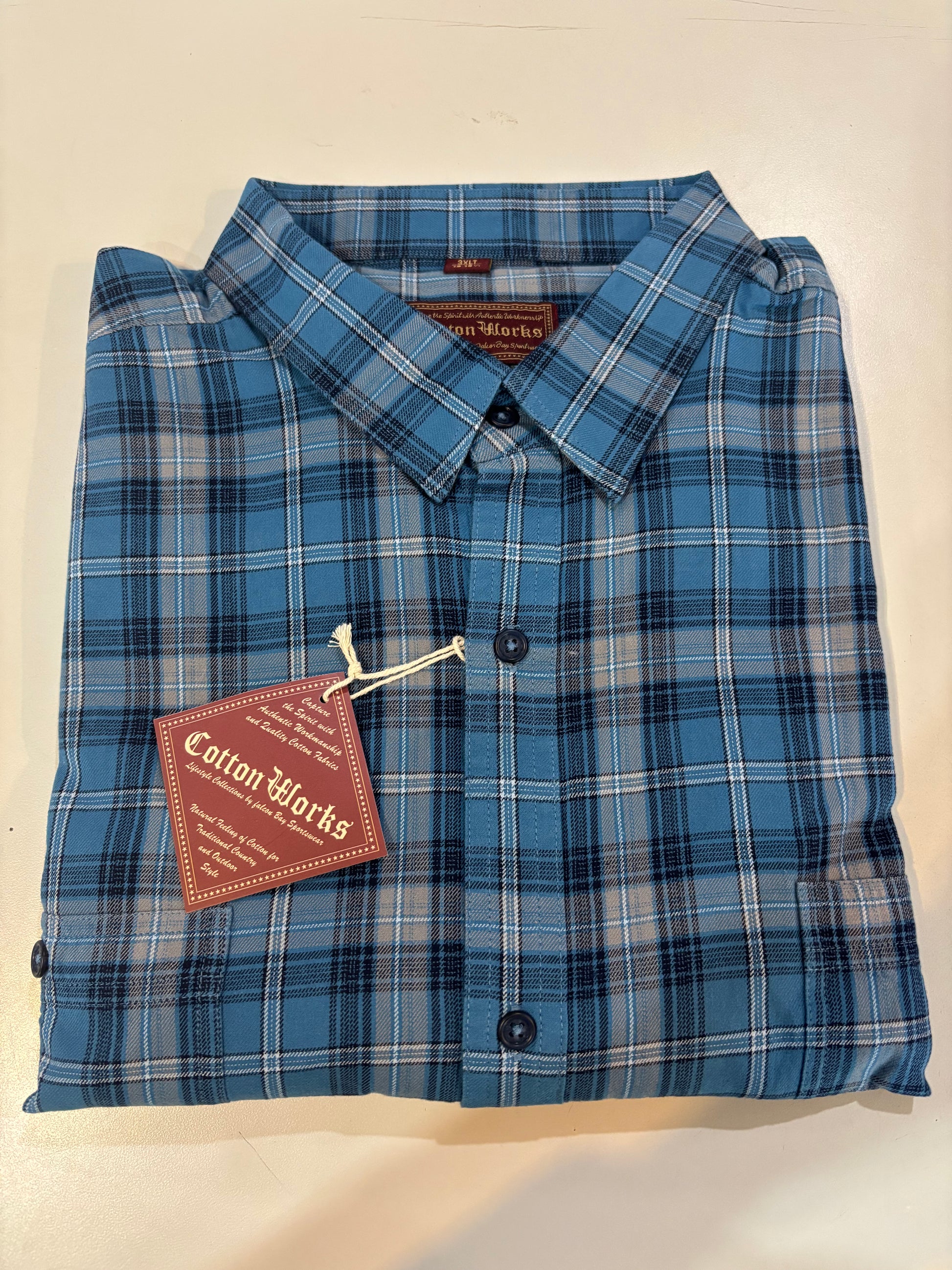 Cotton Works Brand Short Sleeve Shirt