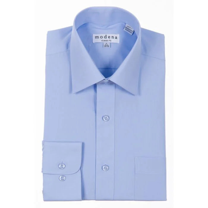 Modena Long Sleeve Button-Up Classic Colors